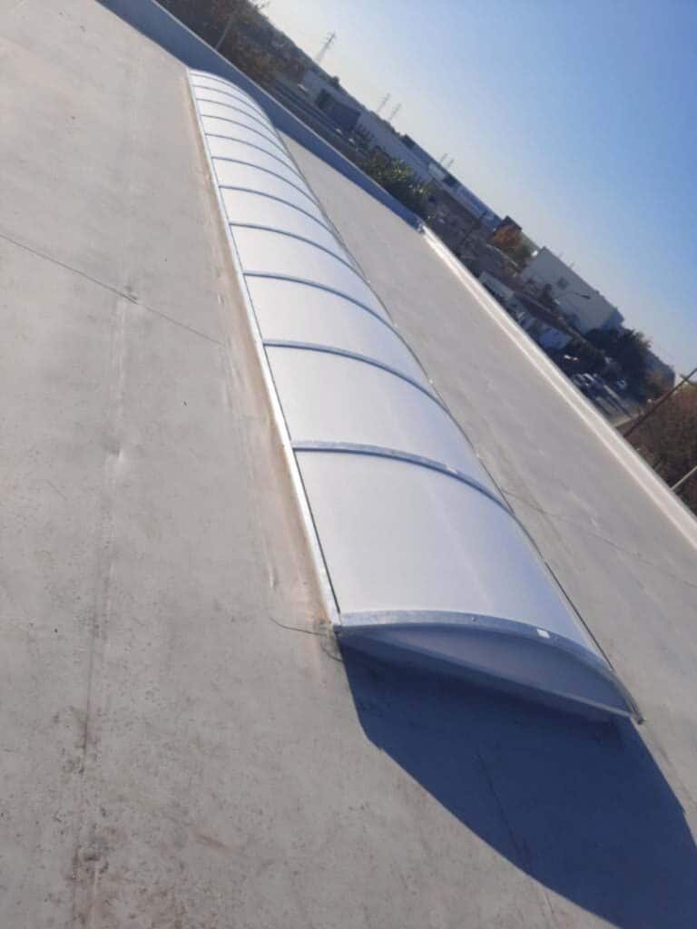 Réfection d’une voûte en polycarbonate à Argenteuil — vue 1