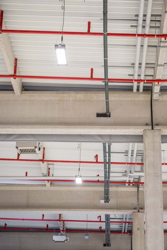 Évacuation siphoïde des eaux pluviales au Plessis-Belleville — vue 1