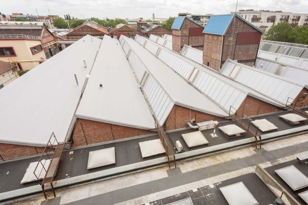 Étanchéité ALKORPLAN F à Gennevilliers (92), chantier LCIE Étanchéité